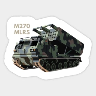 M270 Multiple Launch Rocket System (MLRS) Sticker